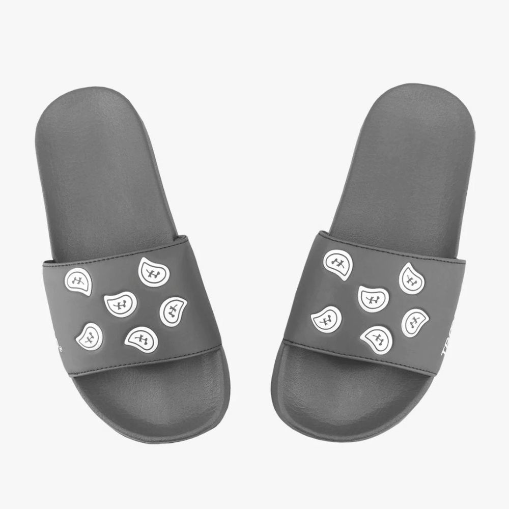 Trooper America Bandana Pepper Rubber Slides NIB Size 10/12